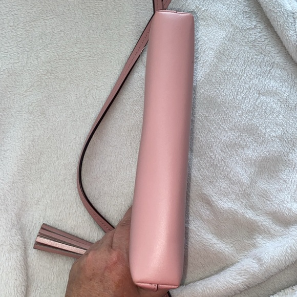 Kate Spade dusty rose crossbody bag with tassel - Picture 8 of 12